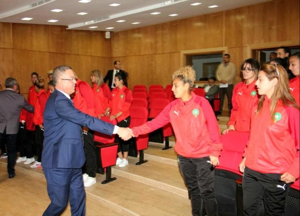 لقجع: الجامعة ستحقق جميع الامكانيات لتشريف كرة القدم النسوية المغربية