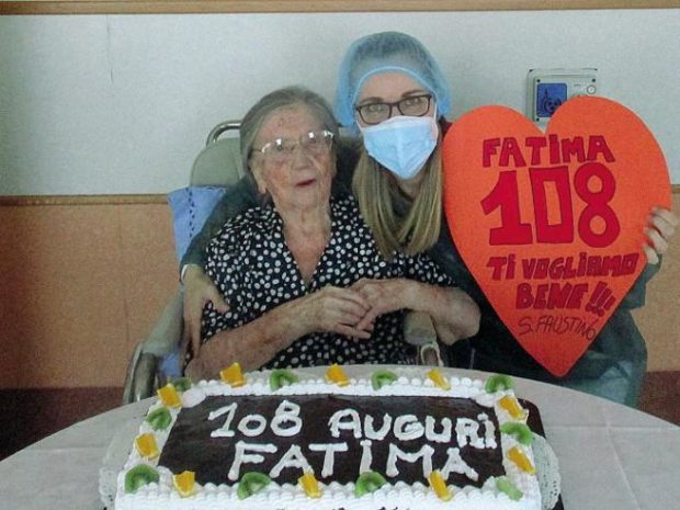 تبلغ من العمر 108 أعوام.. معمرة إيطالية تهزم فيروس كورونا