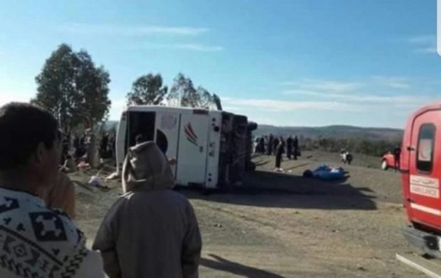 حصيلة رسمية.. 12 قتيلا وإصابة 36 في فاجعة طريق أكادير