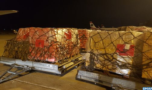 بتعليمات ملكية.. وصول أولى طائرات المساعدات الإنسانية إلى بيروت