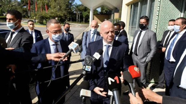 رئيس الفيفا: سعيد بعودتي إلى المغرب