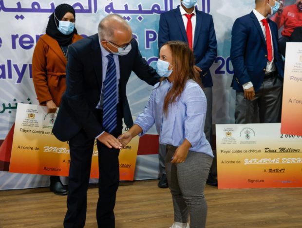 حفل تسليم المكافأة المالية.. بنموسى يحتفي بالأبطال المغاربة الفائزين في الألعاب البارالمبية