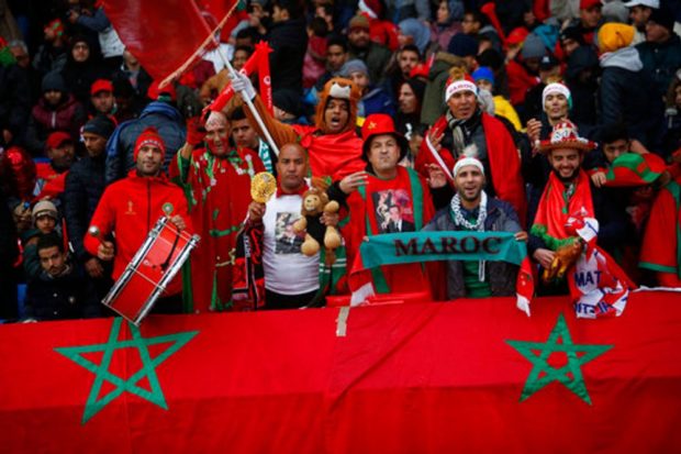 بالفيديو من كينشاسا.. لحظة وصول مشجعين مغاربة