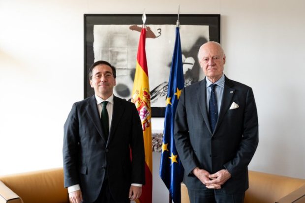 في لقاء مع المبعوث الأممي إلى الصحراء.. وزير خارجية إسبانيا يؤكد دعم بلاده لجهود الأمم المتحدة لحل النزاع