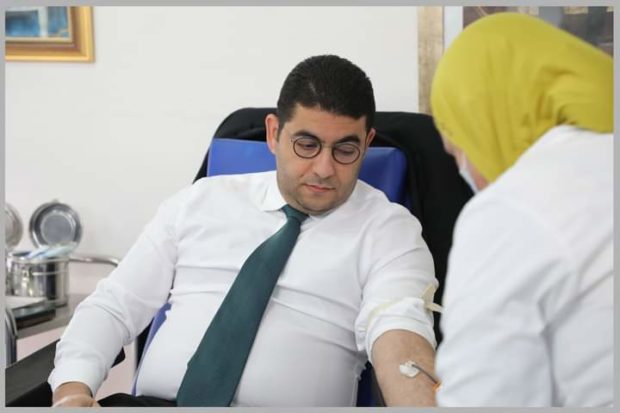 يتقدمهم الوزير بنسعيد.. موظفو وزارة الثقافة يشاركون في حملة التبرع بالدم (صور)