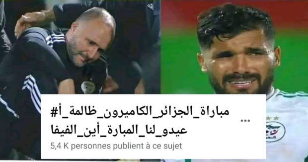 أحلام اليقظة.. مشجعون جزائريون يطالبون بإعادة مباراة منتخب بلادهم ضد الكاميرون