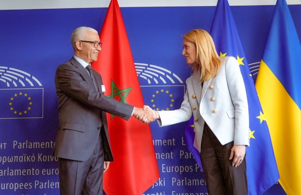 بدعوة من رئيسته.. وفد برلماني مغربي يزور البرلمان الأوروبي (صور)
