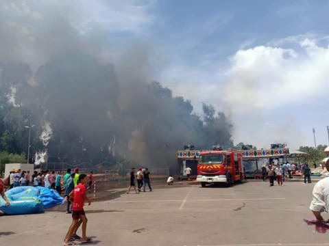 مراكش.. حريق في محطة ترفيهية في المحاميد