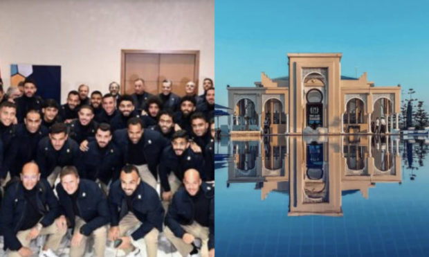 إقامة نادي الأهلي في تطوان.. مصريون معجبون بفخامة الفندق ومنبهرون بجمال المغرب (صور)