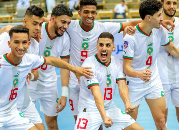 تأهلو لنهائي كأس العرب.. أسود الفوتصال يسحقون المنتخب الليبي بخماسية
