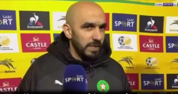 الركراكي: كنشكر منتخب جنوب إفريقيا! (فيديو)