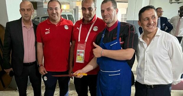 طنجة.. المنتخب الأولمبي المصري يحتفل بعيد الأضحى