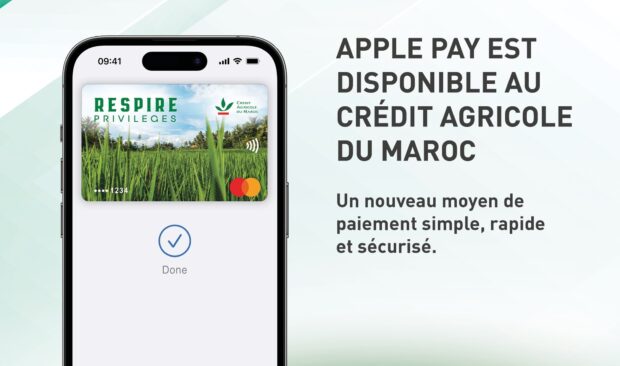على أيفون وساعة آبل.. القرض الفلاحي للمغرب يطلق خدمة Apple Pay