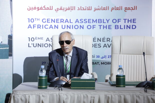 خلال اليوم الأخير للمؤتمر.. انتخاب المغربي محمد الزاوي رئيسا للاتحاد الإفريقي للمكفوفين