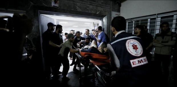 البام: قصف مستشفى المعمداني في غزة جريمة حرب دولية