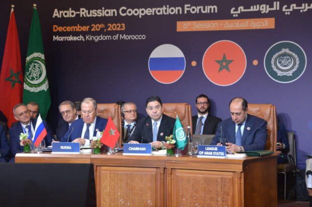 بحضور لافروف.. انطلاق منتدى التعاون العربي الروسي بمراكش