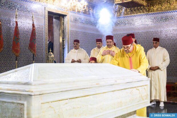 الرباط.. أمير المؤمنين جلالة الملك محمد السادس يترحم على الملك محمد الخامس