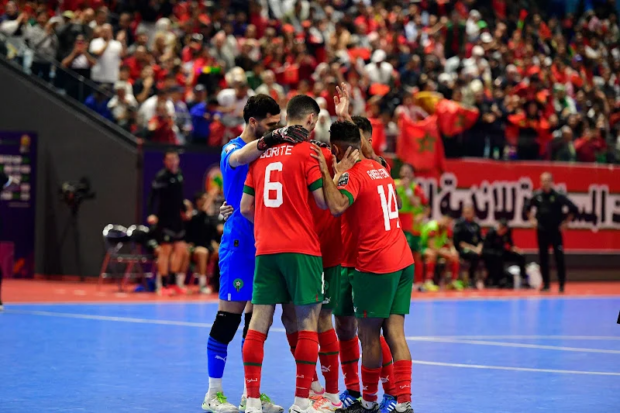 للمرة الثالثة توالياً.. المنتخب المغربي بطلا للفوتسال بعد فوزه على أنغولا