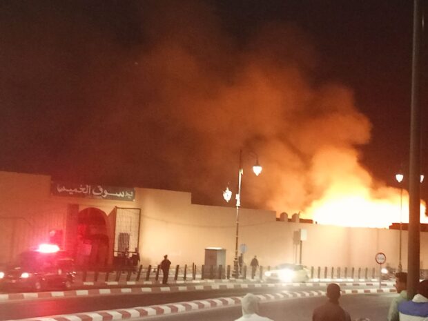 بالصور من مراكش.. العافية شعلات ف”سوق الخميس”