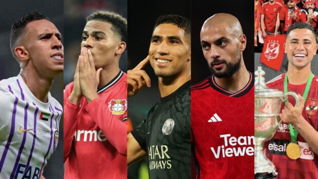 إنجازات غير مسبوقة للمحترفين المغاربة.. خمسة لاعبين مغاربة يتوجون مع أنديتهم في ثلاث قارات مختلفة